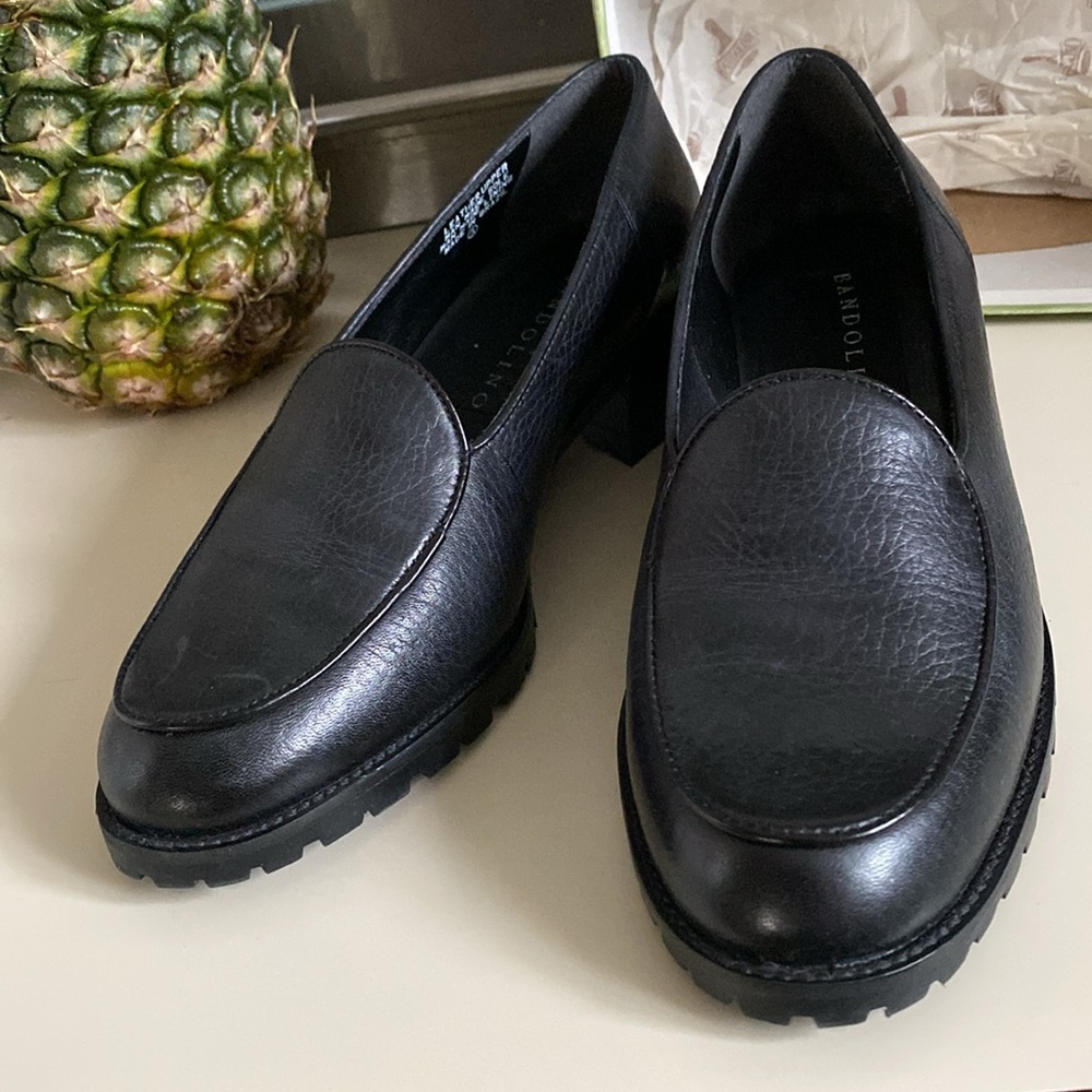 Bandolino Navy Lux Calf Shoes - Picture 2 of 9